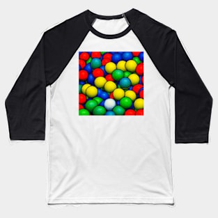 Bucket Of Balls - Golf Painting Baseball T-Shirt